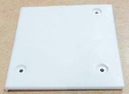 Caps - Slideout - 4-3/4" - Square - Polar White